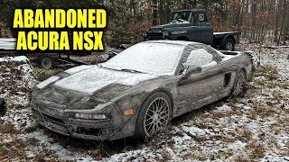 Abandoned Supercar Acura NSX  First Wash in Years  Car Detailing Restoration [upl. by Orecic]