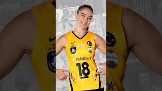 Zehra Gunes💞 Vakifbank volleyball lovely ❤️❤️zehragunes volleyball shorts viralshort [upl. by Bore912]