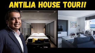 Mukesh Ambani  ANTILIA House Tour [upl. by Ennoid702]