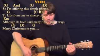 Chestnuts Roasting on an Open Fire  Guitar Cover Lesson in G with ChordsLyrics [upl. by Melville]