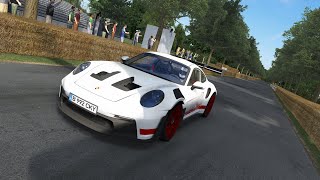 Goodwood Hill Climb April  Porsche 992 GT3 RS 2023  Assetto Corsa [upl. by Areema329]