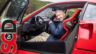 Driving a Ferrari F40 at 80 Years Old  Supercar Driver  BeLikeJohn [upl. by Hillier]