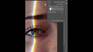 How to remove paint color easily from face in Photoshop Tutorial short [upl. by Koblas186]