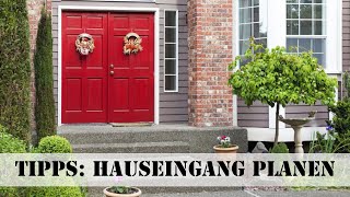 Hauseingang gestalten [upl. by Yehs]