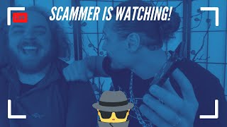 We Called a Scammer While He Was WATCHING OUR LIVE STREAM [upl. by Neleh]