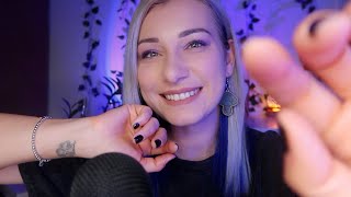 ASMR Tingly mouth sounds tktk pluck clicking amp hand movements 😴 [upl. by Tisbe460]