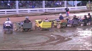 Lawn Mower Demo Derby Alexandria Ky Fairgrounds 9172011 [upl. by Brunella]