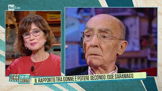 Centanni di José Saramago parla la moglie Pilar Del Rio  Oggi è un altro giorno 18112022 [upl. by Iphigeniah]