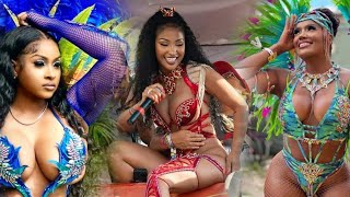 Jamaica Carnival 2024 Shenseea Ding Dong Alisonhinds live performance [upl. by Ardnikat]