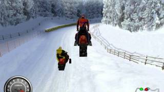 2000 Polaris SnoCross  Gameplay  PC [upl. by Octavie]