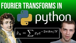 All Types of Fourier Transforms in PYTHON [upl. by Philbin]