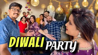 Hosting a PERFECT DIWALI PARTY at Home💥  Food Decor Lighting and Preparations diwali vlog [upl. by Xylina]