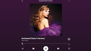 EnchantedTaylors Version sped up For edits did not steal this video [upl. by Jared]