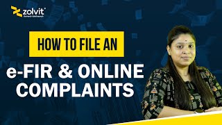 How To File An eFIROnline Police Compliant  Process Documents Benefits  Part1  Vakilsearch [upl. by Helmer971]