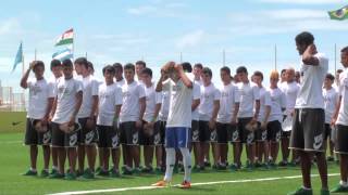 Mascarado Neymar lança camisa da Copa das Confederações [upl. by Siul]