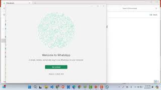 how to install whatsapp desktopfor laptop [upl. by Lira836]