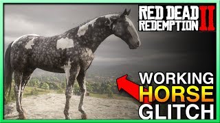 Red Dead Redemption 2 Working Horse Glitch  BEST Red Dead 2 Horses  RDR2 Horse Glitch [upl. by Roshelle194]