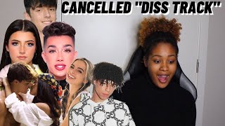 Larray  Canceled Official Music Video REACTION  He called out EVERYONE [upl. by Tila]