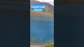 Lulusar Lake Latest Update travel trending [upl. by Esserac]