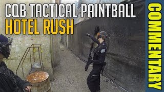 GoPro Paintball  Team Deathmatch Hotel Rush [upl. by Rinee]