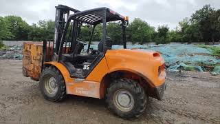 Vourdounas SA  Hangcha XH Rough Terrain Forklift [upl. by Cornelle204]