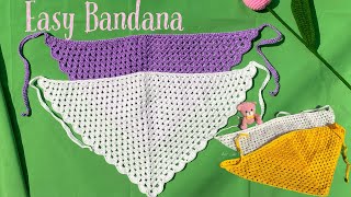 Crochet Bandana [upl. by Sieracki]