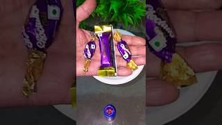 Cadbury Choclairs vs Dairy Milk Chocolate Popsicle Sticks 🍭🍡shorts youtubeshorts popsicle [upl. by Odlanyar]