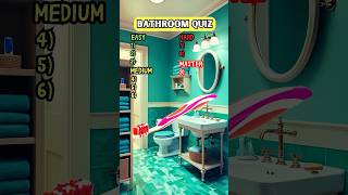 Bathroom Quiz Can you name these items quiz trivia [upl. by Poppas42]