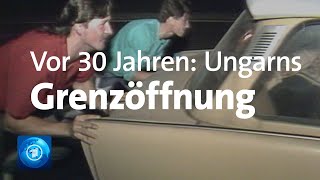 Vor 30 Jahren Ungarn öffnet seine Grenze [upl. by Siseneg328]