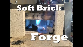 Making a forge soft firebrick [upl. by Anwahsed]