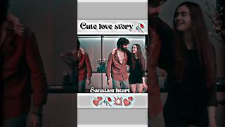 LOVE AT FIRST SIGHT 🥀 COLLEGE LOVE STORY 🥀 CUTE LOVEBIRDS 🥀trending shorts viralshorts love [upl. by Howey797]