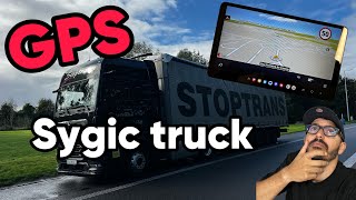 Sygic truck o melhor gps do mercado [upl. by Ahsotan]