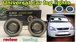 Universal led fog light  car fog lamp  car fog light [upl. by Walsh299]