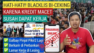 Ternyata Kredit Macet Di Bank BRI Dampaknya Bikin Susah Dapat Kerja Ini Penjelasannya [upl. by Nwahsirhc683]