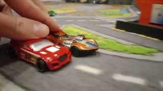 Hot Wheels  Torque Twister and Twin Mill III Race [upl. by Ymot]