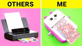 BRILLIANT CARDBOARD IDEAS  Cute DIY Printer Smart Parenting Crafts amp DIY Toys by 123 GO SCHOOL [upl. by Suiramaj]