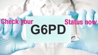 What is G6pd deficiency [upl. by Aznerol]