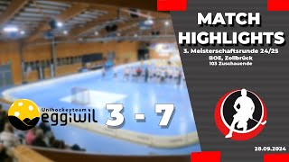 UHT Eggiwil vs Unihockey Mittelland  Saison 202425 [upl. by Dora]