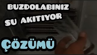 buzdolabı  neden su akıtır  nedeni ve çözümü  NOFROST [upl. by Rihaz]