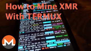 HOW TO MINE MONERO XMR WITH TERMUX │ Easy Tutorial [upl. by Trula465]