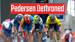 ParisNice Upset How Olav Kooij Bested Mads Pedersen [upl. by Aivatnuhs]