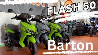 Cel mai vandut scuter pentru livrari Barton FLASH 50CC [upl. by Torosian816]