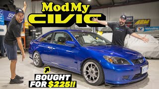 Quick and Easy HONDA CIVIC Build  PT2 Pimp My Civic [upl. by Moira]