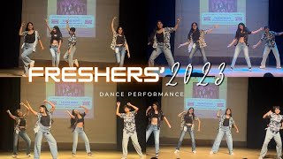 Our Dance Performance  IPCW Delhi University Freshers 2023 [upl. by Hamlin]