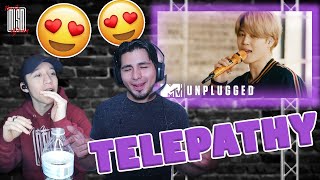 BTS Performs “Telepathy”  MTV Unplugged Presents BTS  NSD REACTION [upl. by Neile]