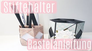 Stiftehalter aus 15x15 Blöcken ✿ Bastelzimmer Aufbewahrung ✿ Material aus dem Action ✿ Anleitung [upl. by Adnerol161]