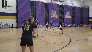 St Monica vs Highland Girls basketball Lynwood Fall Showcase October 2024 [upl. by Arley]