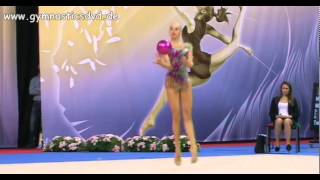 Yana Kudryavtseva ball AA WC Sofia 2015 [upl. by Yduj]