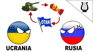 Explicación Facil El Conflicto de Ucrania vs Rusia [upl. by Yeclek]