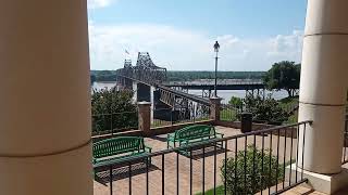 At Vicksburg Mississippi River Overlook Rest Area July 14 2024 [upl. by Inavihs]